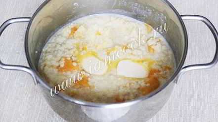 Рецепт пшенной каши с тыквой и медом