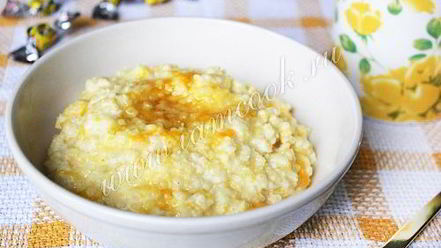 Рецепт пшенной каши с тыквой и медом