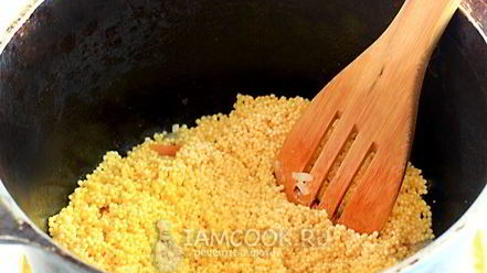 Рецепт пшенной каши с тыквой на воде