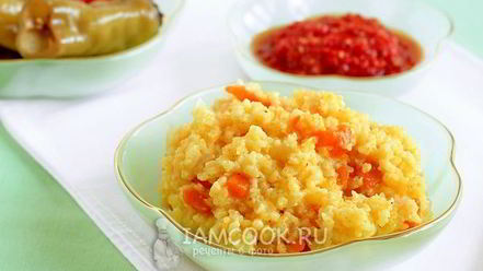 Рецепт пшенной каши с тыквой на воде