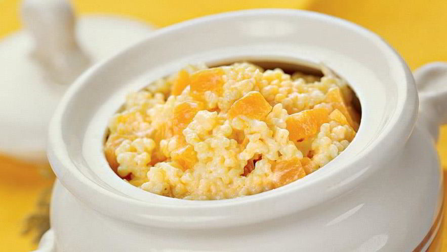 Рецепт пшенной каши с тыквой в горшочке