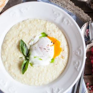 Рецепт Пшенной каши с яйцом пашот