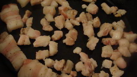 Рецепт пшенной каши со шкварками