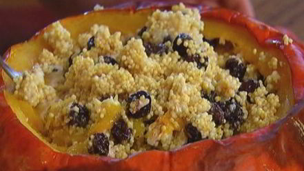 Рецепт пшенной каши в тыкве