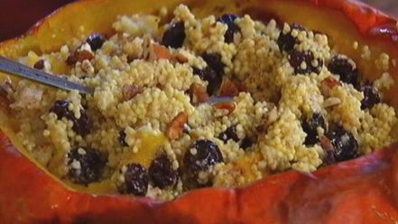 Рецепт пшенной каши в тыкве