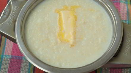 Рецепт рисова-пшенной каша на молоке