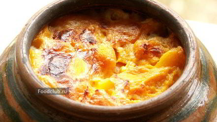 Рецепт запеченной пшенной каши с тыквой