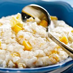 Рецепт Молочной рисовой каши с тыквой