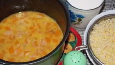 Рецепт пшенно-рисовой каша на молоке