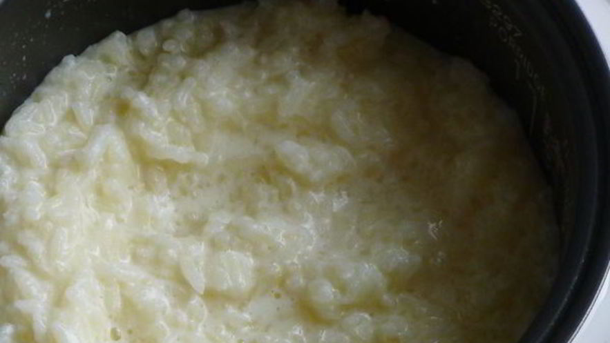 Рецепт рисовой каши на молоке в мультиварке