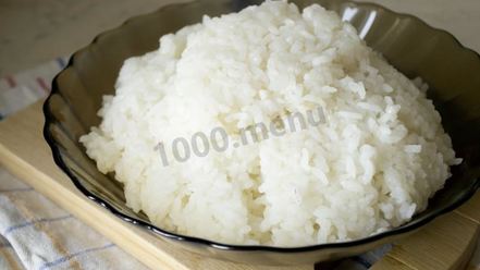 Рецепт рисовой каши на воде с топленым маслом