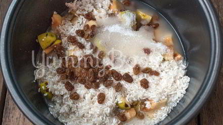 Рецепт рисовой каши с айвой в мультиварке