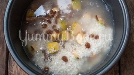 Рецепт рисовой каши с айвой в мультиварке