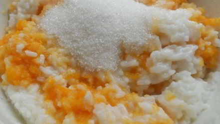 Рецепт рисовой каши с айвой в тыкве