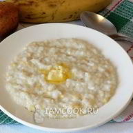Рецепт Рисовой каши с бананом