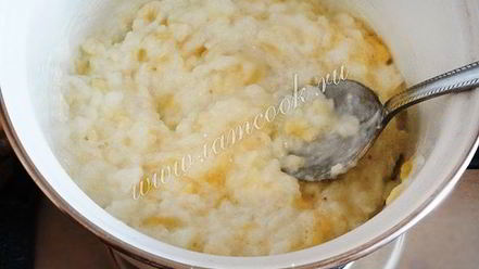 Рецепт рисовой каши с бананом