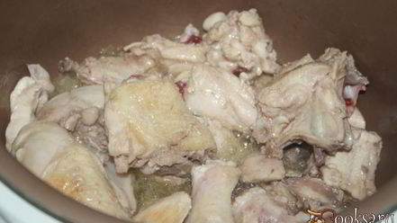 Рецепт рисовой каши с домашней курицей в мультиварке