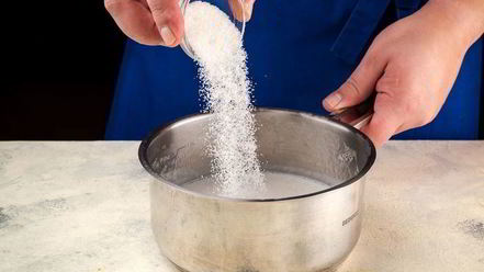 Рецепт рисовой каши с джемом и фруктами