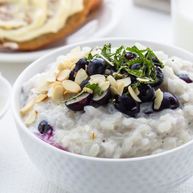 Рецепт Рисовой каши с голубикой