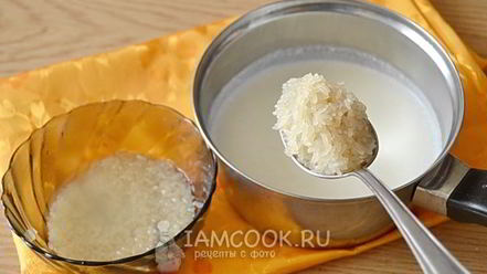Рецепт рисовой каши с изюмом