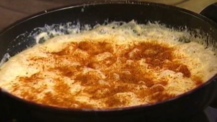 Рецепт рисовой каши с корицей и орехами пекан