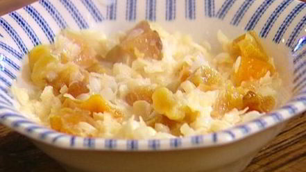 Рецепт рисовой каши с корицей, медом и сухофруктами