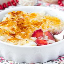 Рецепт Рисовой каши с крем-брюле