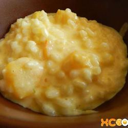 Рецепт Рисовой каши с тыквой на молоке