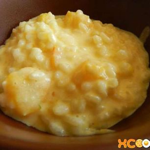 Рецепт Рисовой каши с тыквой на молоке