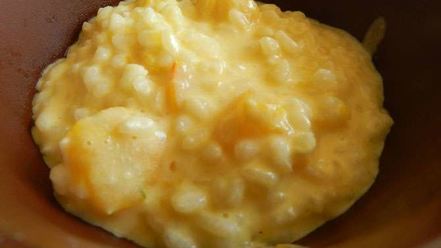 Рецепт рисовой каши с тыквой на молоке