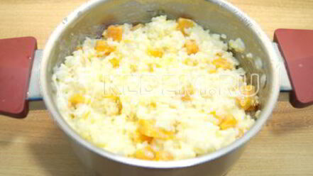 Рецепт рисовой каши с тыквой