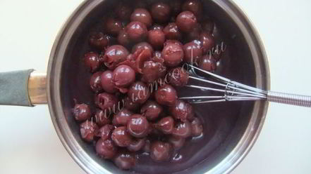 Рецепт рисовой каши с вишневым киселем