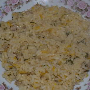 Рецепт Рисовой каши со свининой