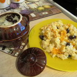 Рецепт Рисовой каши в горшочке