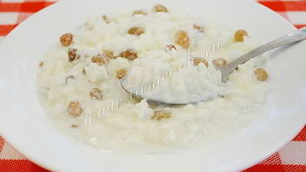 Рецепт рисовой каши в мультиварке