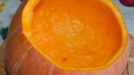 Рецепт рисовой каши в тыкве в духовке