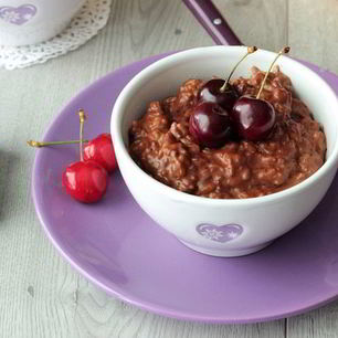 Рецепт Шоколадной рисовой каши