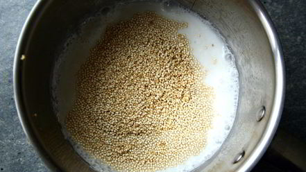 Рецепт сладкой каши из киноа