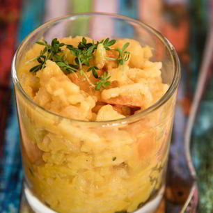 Рецепт Тыквенной каши с рисом