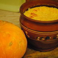 Рецепт Тыквенной каши, запеченой в горшочке