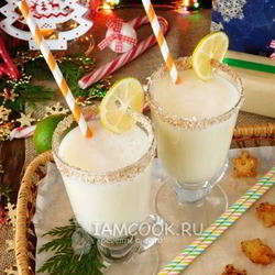 Рецепт Ананасового безалкогольного коктейля