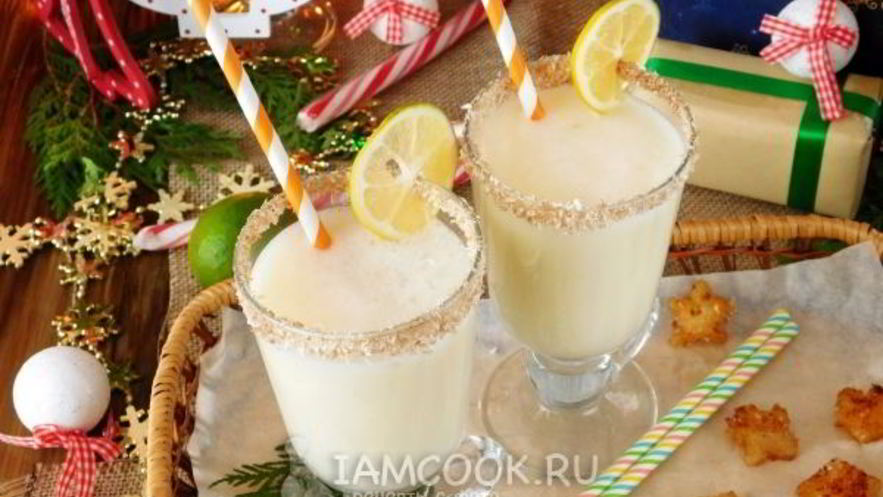 Рецепт ананасового безалкогольного коктейля