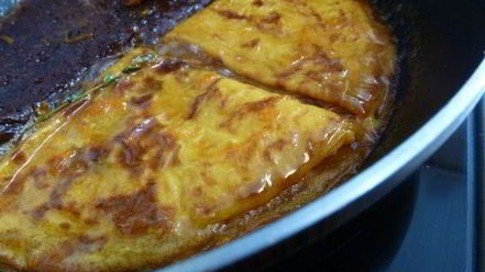 Рецепт блинчиков с сиропом из цитрусовых