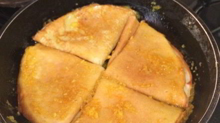 Рецепт блинчиков в ванильно-цитрусовом сиропе