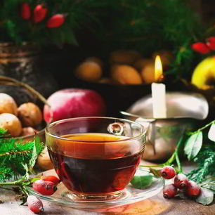 Рецепт Чая из крапивы и шиповника