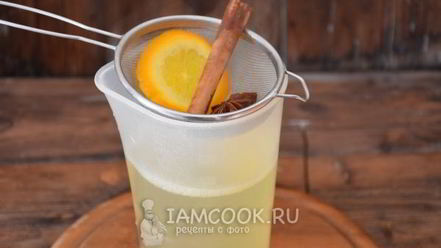 Рецепт чая с апельсином и корицей