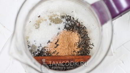 Рецепт чая с имбирем и корицей