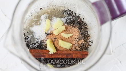 Рецепт чая с имбирем и корицей