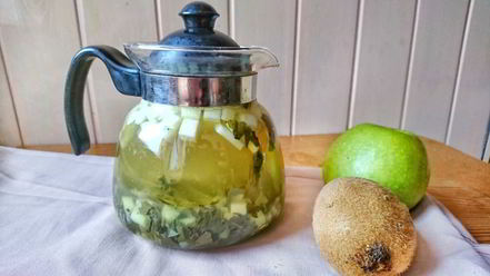 Рецепт чая с киви