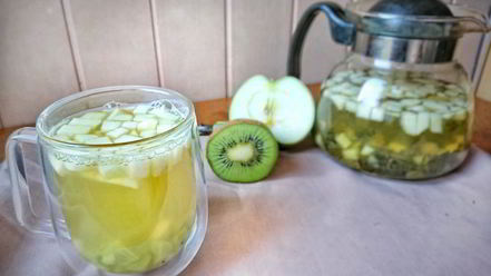 Рецепт чая с киви